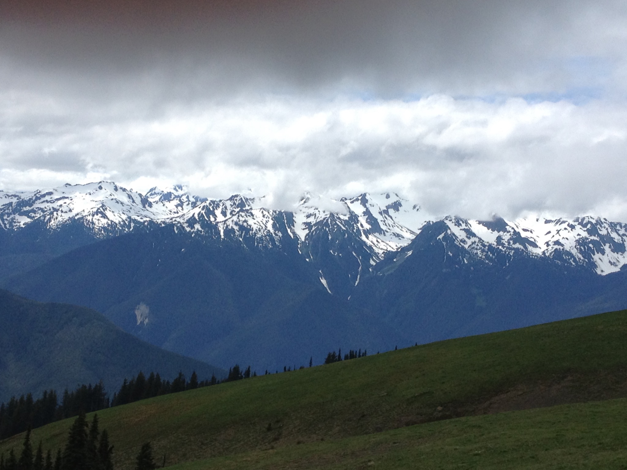 Olympic Peninsula mountain landscape